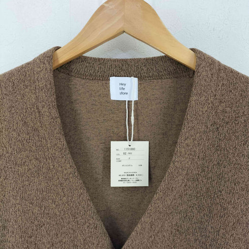 ヘイライフストア Hey life store fleece cardigan レディース FREE