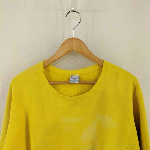 チャンピオン Champion 80s トリコタグ MADE IN USA REVERSE WEAVE ロゴ刺繍スウェット メンズ import:L