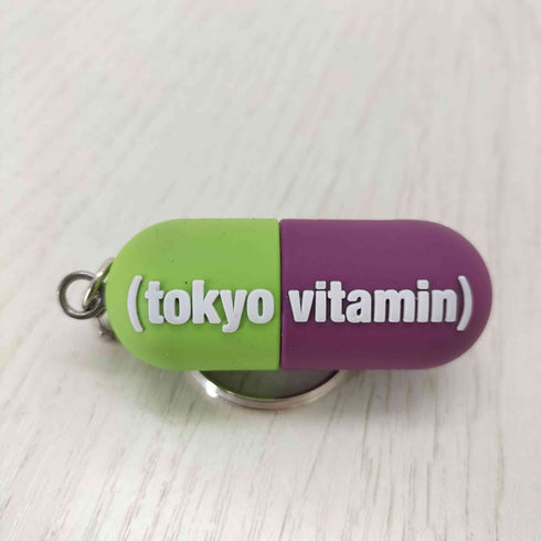 tokyovitamin カプセルキーホルダー メンズ