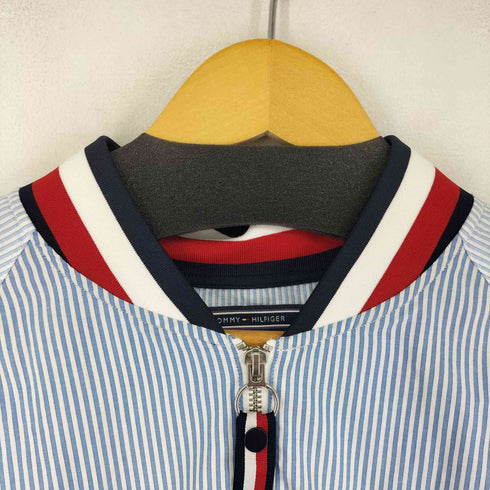 トミーヒルフィガー TOMMY HILFIGER ストライプ切替ブルゾン メンズ import:L