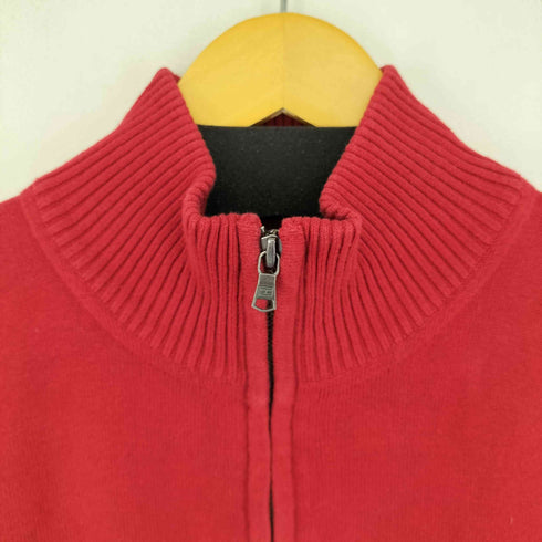 トミーヒルフィガー TOMMY HILFIGER バイカラーハーフジップニット メンズ import:XL