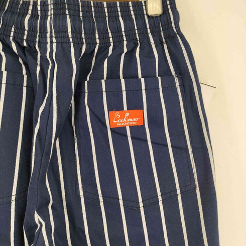 クックマン COOKMAN ストライプシェフパンツ メンズ JPN:M