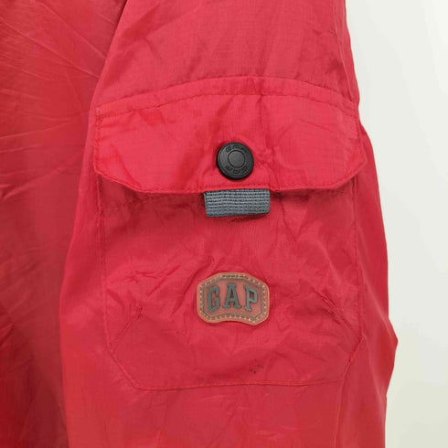 ギャップ Gap 00S ドローコード付き 裏地メッシュ リップストップ マウンテン パーカー メンズ import:XXL
