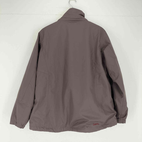 カベラス Cabelas DRY PLUS 裏地フリース裾ロゴ刺繍スタンドカラージャケット レディース JPN:XL