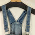 トミーヒルフィガー TOMMY HILFIGER デニムハーフオーバーオール レディース L