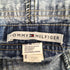 トミーヒルフィガー TOMMY HILFIGER デニムハーフオーバーオール レディース L