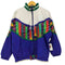 80-90S BOLO SPIRIT キルティング切替 総柄 ナイロン ジャケット メンズ import:M