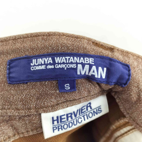 ジュンヤワタナベコムデギャルソンマン JUNYA WATANABE COMME des GARCONS MAN 12AW HERVIER PRODUCTIONS シンチバック コットンパンツ メンズ JPN:S