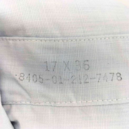 ユーエスエアーフォース U.S. AIR FORCE 94年製 SHIRT MAN'S LONG SLEEVE エポレット フラップポケット L/S シャツ メンズ 17×36