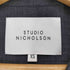 スタジオニコルソン STUDIO NICHOLSON レーヨン混 開襟S/S シャツ メンズ JPN:XS