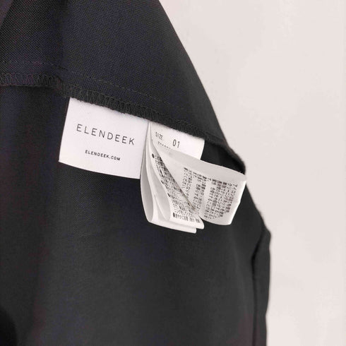 エレンディーク ELENDEEK サイドボタン ノースリーブブラウス チュニック レディース JPN:1