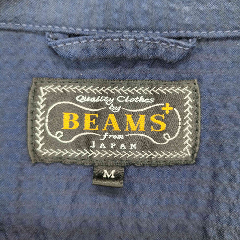 ビームスプラス BEAMS+ シアサッカ開襟S/S シャツ メンズ JPN:M