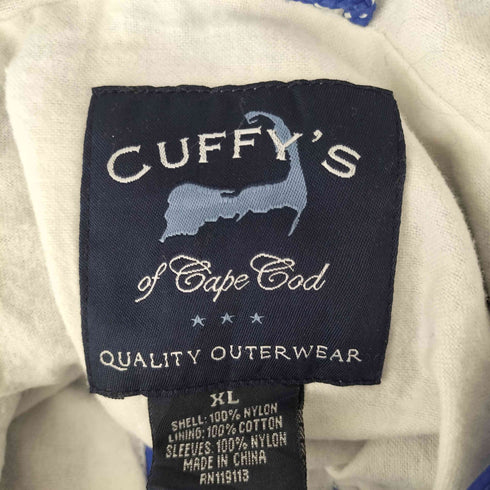 CUFFY'S フロント刺繍ナイロンアノラックジャケット メンズ JPN:XL