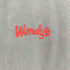 WENDY'S フロントロゴ刺繍 バックプリント S/S Tシャツ メンズ import:L