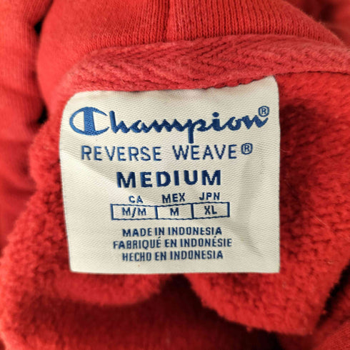 チャンピオン Champion REVERSE WEAVE カットオフ加工 プルオーバーパーカー レディース JPN:M