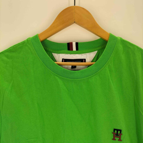 トミーヒルフィガー TOMMY HILFIGER ワンポイント刺繍 クルーネックカットソー メンズ JPN:XL