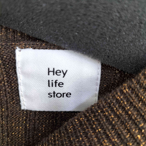 ヘイライフストア Hey life store glitter knit レディース FREE
