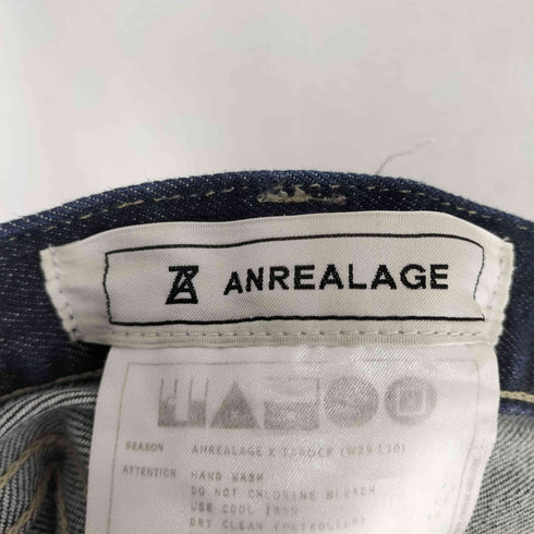 アンリアレイジ ANREALAGE バックポケットデザインデニムパンツ メンズ W29