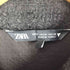 ザラ ZARA ダブル フラップポケット ツイード ショート丈 ジャケット レディース import:M