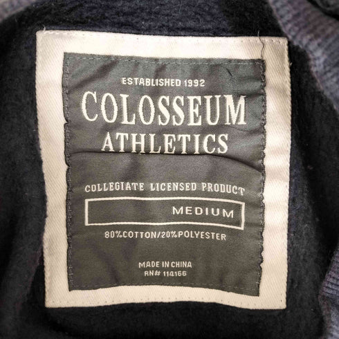 COLOSSEUM ATHLETICS フロント刺繍Vガゼットクルーネックスウェット メンズ JPN:M