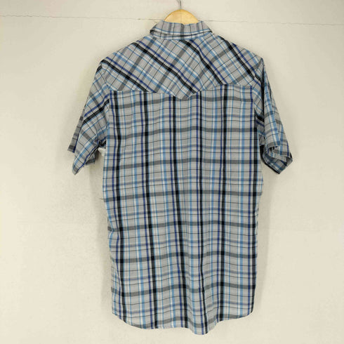 WORK SPORT チェック半袖ウエスタンシャツ メンズ JPN:M