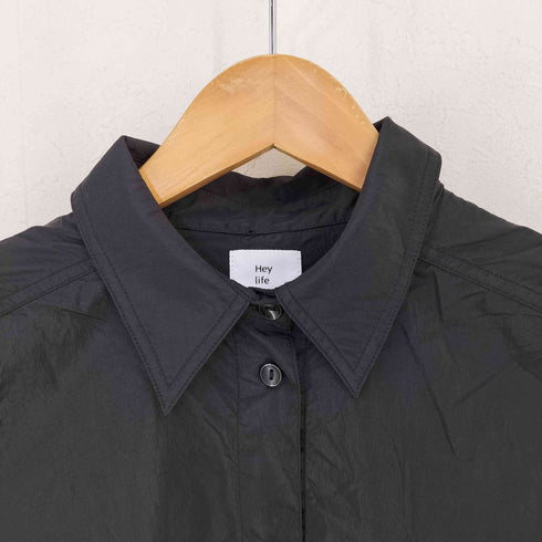 ヘイライフストア Hey life store cut shoulder shirt レディース FREE
