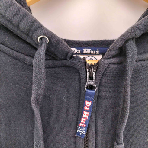 90s 刺繍 ジップップフーディー メンズ JPN:L