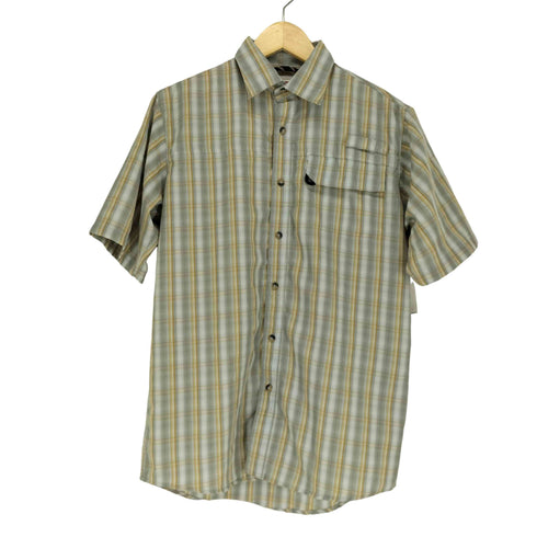 ラングラー Wrangler タータンチェック半袖シャツ メンズ JPN:S