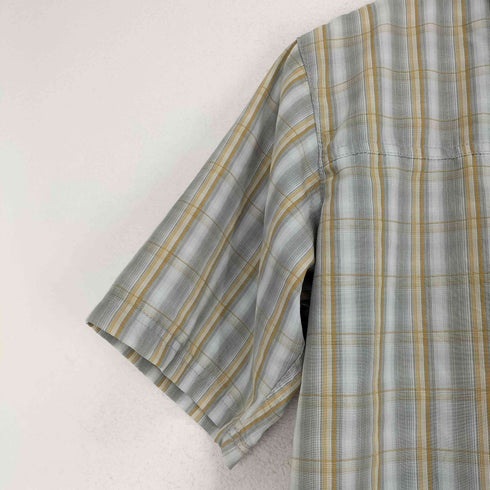 ラングラー Wrangler タータンチェック半袖シャツ メンズ JPN:S