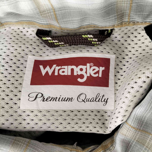 ラングラー Wrangler タータンチェック半袖シャツ メンズ JPN:S
