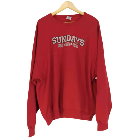 ジャージーズ JERZEES フロントプリントクルーネックスウェット メンズ 2XL