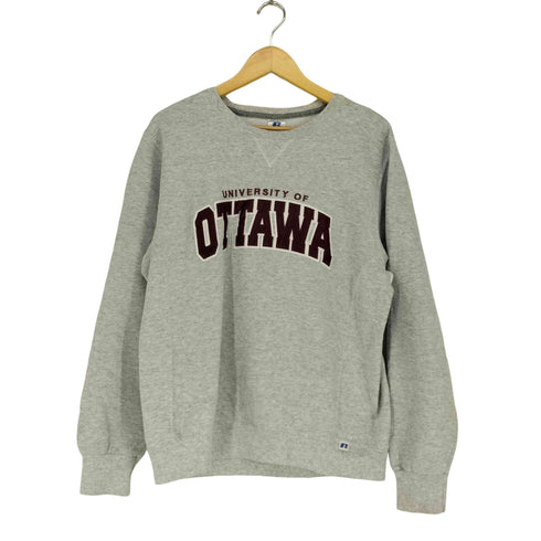 ラッセルアスレチック RUSSELL ATHLETIC OTTAWA Vガゼットクルーネックスウェット メンズ JPN:M