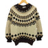 SEVEN ISLANDS ノルディック柄 肉厚 ニットセーター メンズ JPN:M