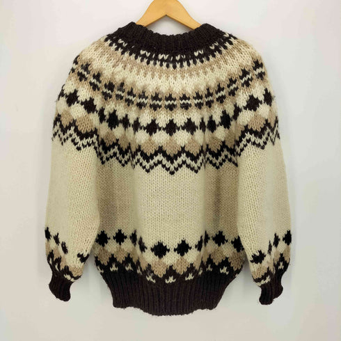 SEVEN ISLANDS ノルディック柄 肉厚 ニットセーター メンズ JPN:M