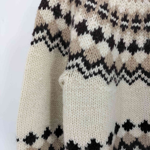 SEVEN ISLANDS ノルディック柄 肉厚 ニットセーター メンズ JPN:M