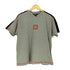 フロントプリントVネックTシャツ メンズ JPN:S