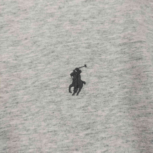 ポロラルフローレン POLO RALPH LAUREN ポニー刺繍 霜降り クルーネック長袖Tシャツ メンズ JPN:M