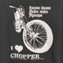アンビル Anvil Y2K I LOVE CHOPPER ダメージネックTシャツ レディース JPN:S