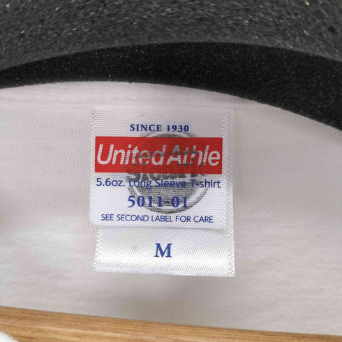 ユナイテッドアスレ UNITED ATHLE プリントL/S TEE メンズ import:M