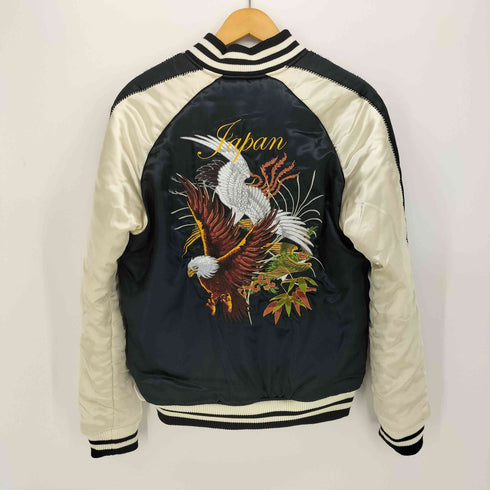 JACK ROSE 鷲刺繍 リブ切替 中綿 リバーシブル スカジャン メンズ JPN:4