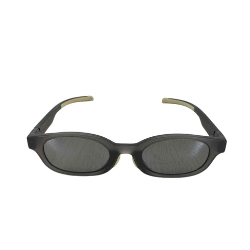 eye c u TXL BK80 シェイプフラットレンズサングラス メンズ 49口22