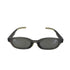 eye c u TXL BK80 シェイプフラットレンズサングラス メンズ 49口22