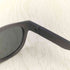 eye c u TXL BK80 シェイプフラットレンズサングラス メンズ 49口22