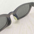 eye c u TXL BK80 シェイプフラットレンズサングラス メンズ 49口22
