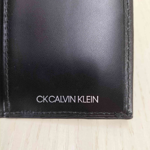 シーケーカルバンクライン ck Calvin Klein 二つ折りカードケース メンズ