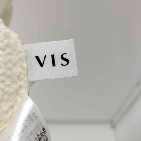 ビス ViS 23SS ツイードニットベスト レディース FREE