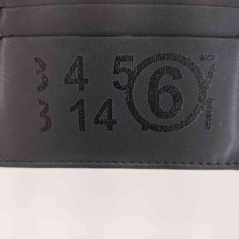 エムエムシックスメゾンマルジェラ MM6 Maison Margiela フロントロゴ カードケース レディース