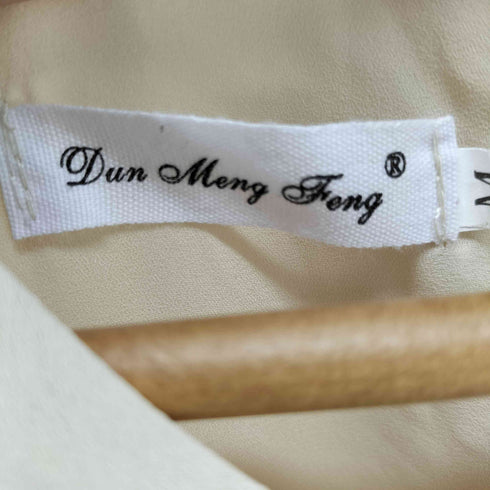 Dun Meng Feng ノースリーブプリーツワンピース レディース JPN:M