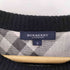 バーバリーロンドン BURBERRY LONDON カシミヤ 混 ウール 裾 プレート クルーネック ニット レディース 2