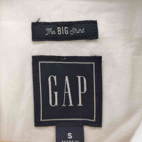ギャップ Gap 復刻 THE BIG SHIRT BD L/Sシャツ メンズ S